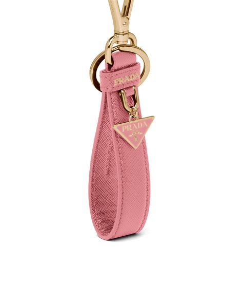 pink Prada keychain